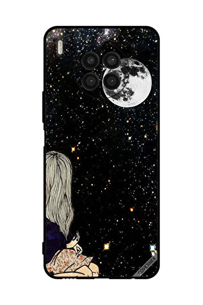 Covernex غطاء حماية لهاتف Honor 50 lite مع صورة القمر