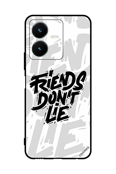 Covernex غطاء حماية لهاتف فيفو Y22 - أصدقاء الخط لا يكذبون