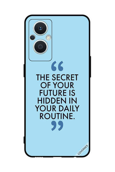 Covernex غطاء حماية لهاتف Oppo Reno 7 Lite سر مستقبلك