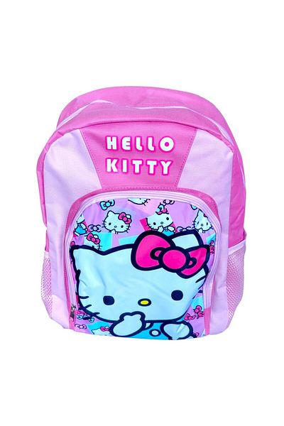 Hello Kitty Children's backpack, 40x30x15 cm, with two compartments, multicolor, adjustable straps, Hello Kitty