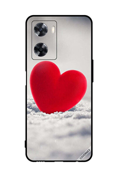 Covernex غطاء حماية لهاتف Oppo A57s - قلب أحمر جميل