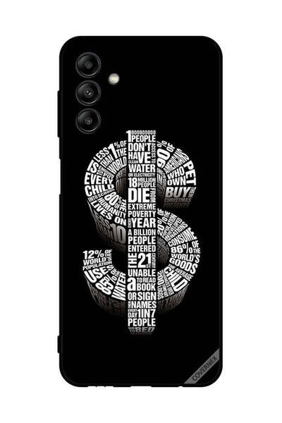 Covernex غطاء حماية لهاتف سامسونج جالاكسي A04s بطبعة دولار الخط