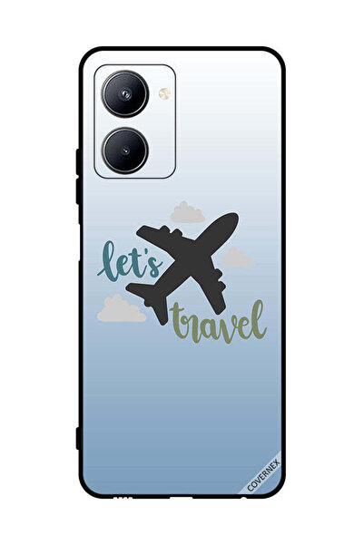 Covernex غطاء حماية لهاتف Realme C33 Let's Travel