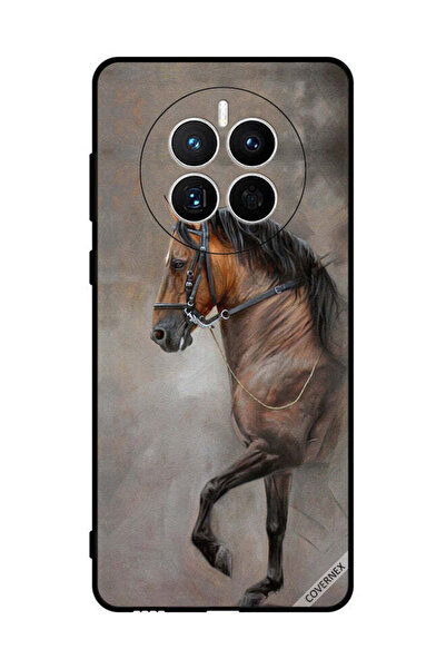 Covernex غطاء حماية لهاتف هواوي ميت 50 إي، صورة حصان عتيقة