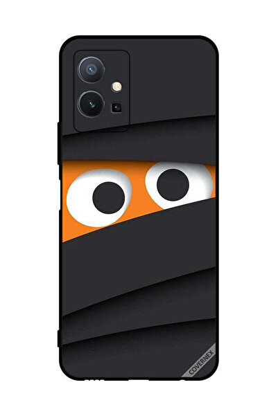 Covernex غطاء حماية لهاتف فيفو T1 5G بطبعة عينين