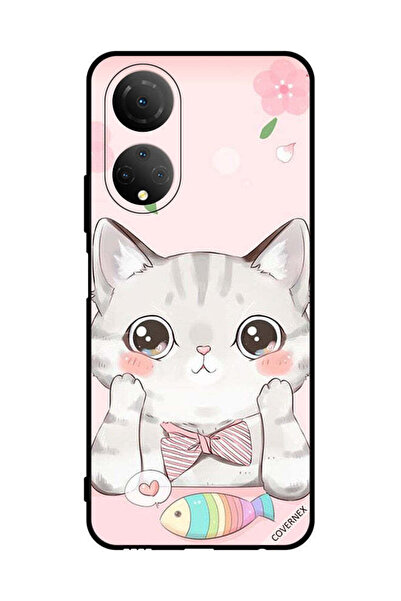 Covernex Protective Case Cover For Honor X7 Cat And Fish