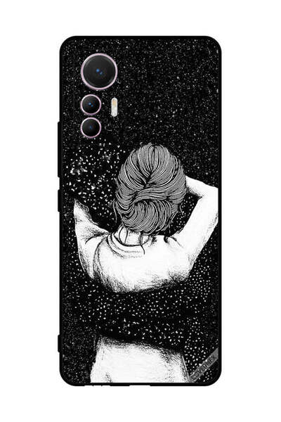 Covernex غطاء حماية لهاتف شاومي 12 لايت - خيال فتاة دودل الليلي
