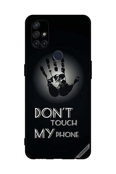 Covernex غطاء حماية لهاتف OnePlus Nord N10 5G مطبوع عليه عبارة "لا تلمس هاتفي...