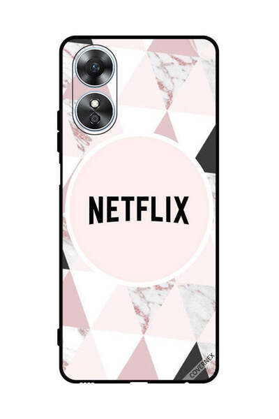 Covernex غطاء حماية لهاتف Oppo A17 - خلفية Netflix