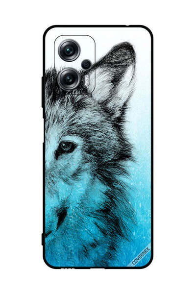 Covernex غطاء حماية لهاتف شاومي ريدمي نوت 11T برو - وجه ذئب نصفي