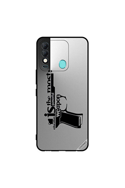 Covernex غطاء حماية لهاتف Tecno Spark 8 التعليم هو السلاح الأقوى