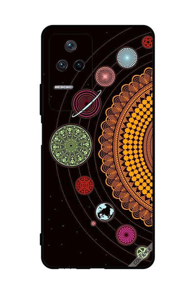 Covernex غطاء حماية لهاتف شاومي بوكو F4 5G - أشكال ماندالا الفضائية