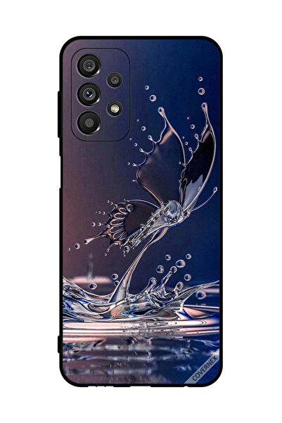 Covernex غطاء حماية لهاتف سامسونج جالاكسي A23 5G - قطرات الماء - فراشة