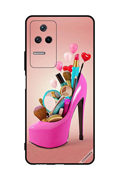 Covernex غطاء حماية لهاتف Xiaomi Poco F4 5G حذاء مع أدوات مكياج