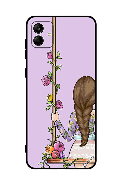 Covernex Protective Case Cover For Samsung Galaxy A04 4G Girl Bff Wallpaper