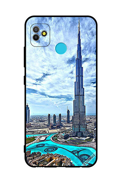 Covernex غطاء حماية لهاتف تكنو بوب 5 - برج خليفة - سحاب اللمس
