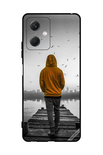 Covernex غطاء حماية لهاتف شاومي ريدمي نوت 12 - فتى حزين يمشي