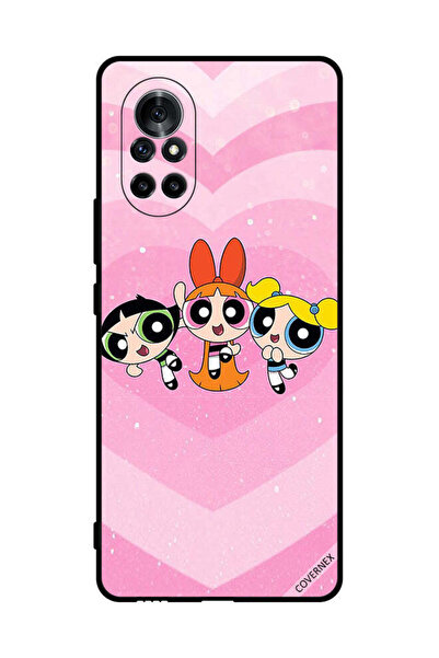 Covernex غطاء حماية لهاتف هواوي نوفا 8 5G - رسوم متحركة للفتيات القويات
