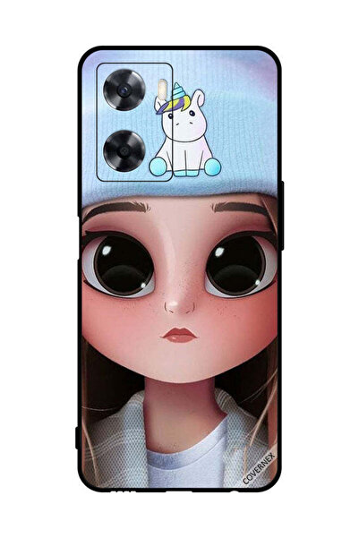 Covernex غطاء حماية لهاتف Oppo A57s - فتاة يونيكورن لطيفة