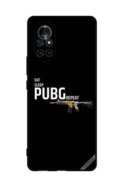 Covernex غطاء حماية لهاتف هواوي نوفا 8 - Eat Sleep Pubg Repeat