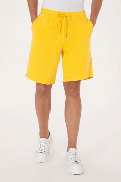 U.S. Polo Assn. Men's Yellow Knitted Shorts 50298037-Vr094
