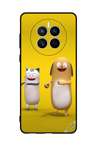 Covernex غطاء حماية لهاتف هواوي ميت 50 قصة قطة وكلب