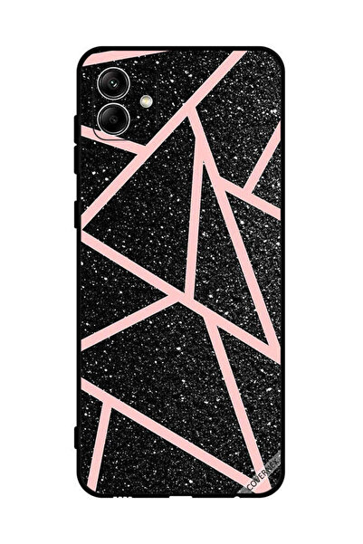 Covernex غطاء حماية لهاتف سامسونج جالاكسي A04 4G بنقشة بريقات ومسارات