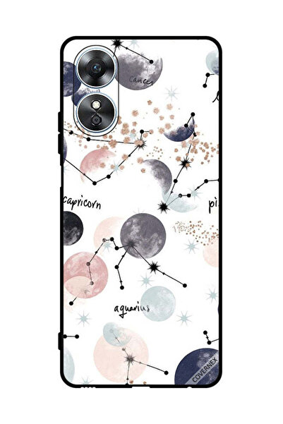 Covernex غطاء حماية لهاتف Oppo A17 - رسومات الكواكب