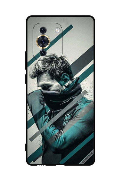 Covernex غطاء حماية لهاتف هواوي نوفا 10 ميسي يخفي وجهه