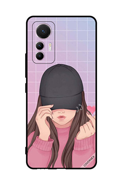 Covernex غطاء حماية لهاتف شاومي 12 لايت - فتاة ذات قبعة سناب لوف