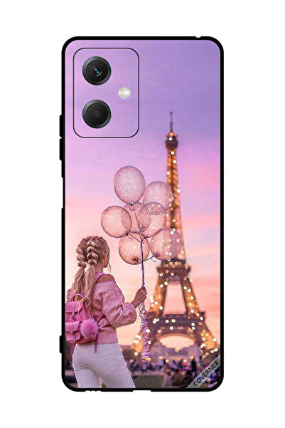 Covernex غطاء حماية لهاتف شاومي ريدمي نوت 12 فتاة تحمل بالونات