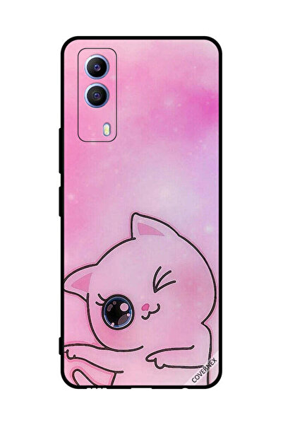Covernex غطاء حماية لهاتف Vivo T1x Go This Way Kitten