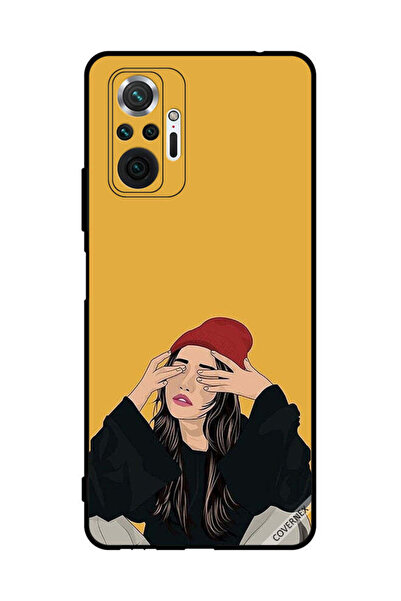 Covernex غطاء حماية لهاتف شاومي ريدمي نوت 10 برو - فن فتاة حزينة