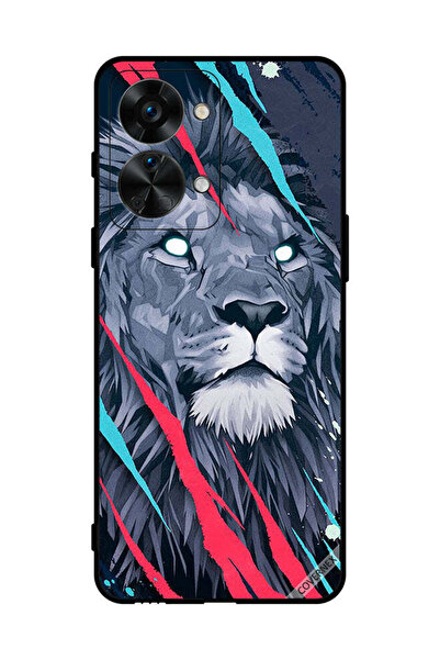 Covernex غطاء حماية لهاتف OnePlus NORD 2T برسومات الأسد الملك