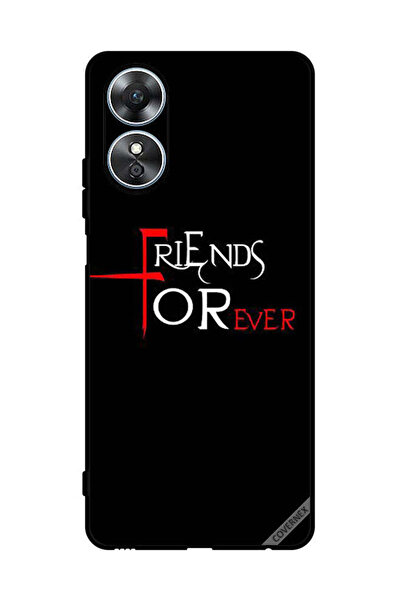Covernex غطاء حماية لهاتف Oppo A17 Friends Forever