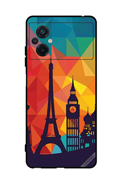Covernex غطاء حماية لهاتف شاومي بوكو M5 4G بنمط باريس الملون