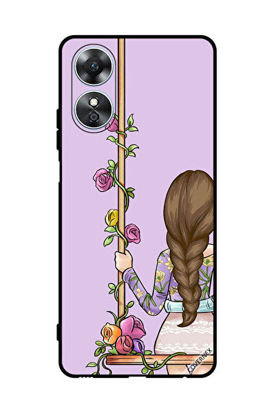 Covernex Protective Case Cover For Oppo A17 Girl Bff Wallpaper