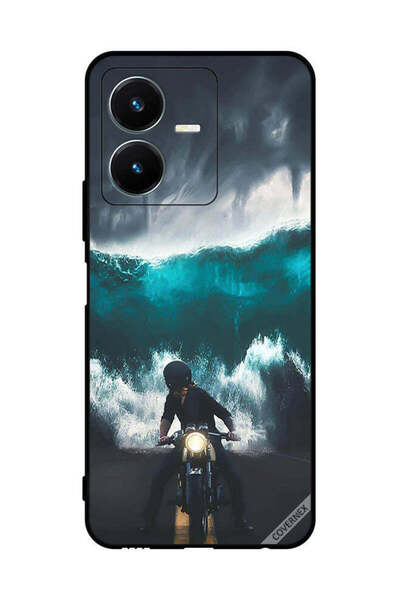 Covernex غطاء حماية لهاتف فيفو Y22 Water Wave Art