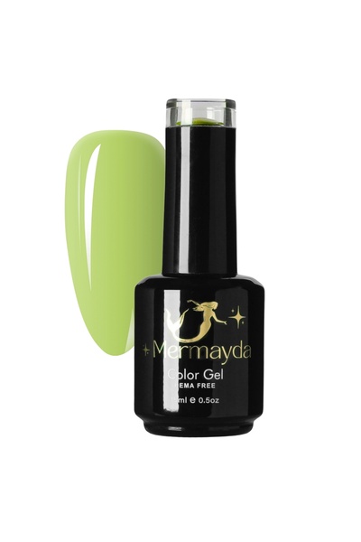 Mermayda Oja Semipermanenta Hema Free Color Gel Mojito Splash SN24 Mermayda 15ml