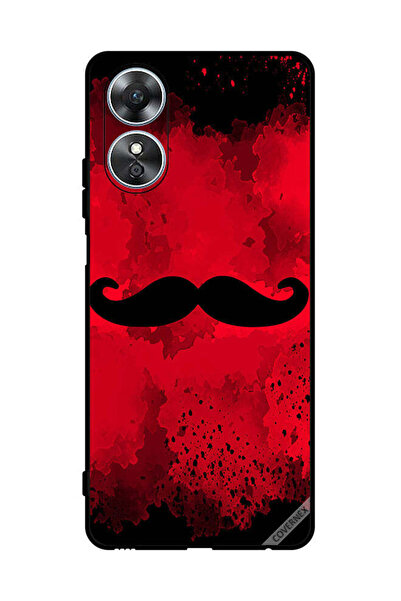 Covernex غطاء حماية لهاتف Oppo A17 Mustache