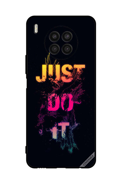 Covernex غطاء حماية لهاتف Honor 50 lite - مطبوع عليه Just Do It ملون