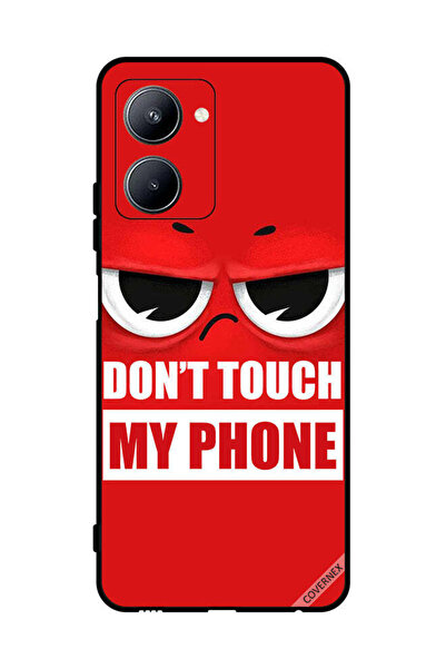Covernex غطاء حماية لهاتف Realme C33 لا تلمس هاتفي