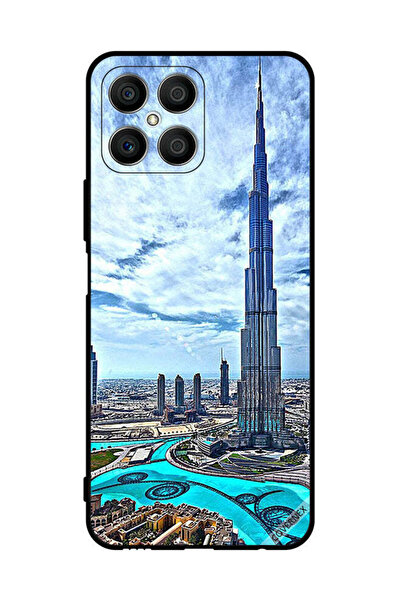 Covernex غطاء حماية لهاتف Honor X8 - برج خليفة - سحابات اللمس