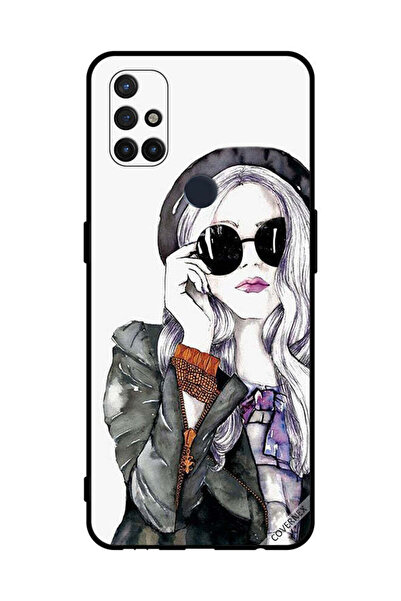 Covernex غطاء حماية لهاتف OnePlus Nord N10 5G بتصميم فتاة أنيقة ولطيفة