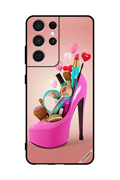 Covernex غطاء حماية لهاتف سامسونج S21 Ultra 5G مع أدوات مكياج