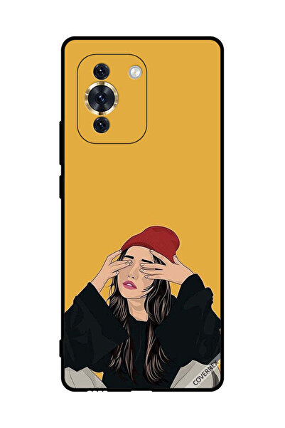 Covernex غطاء حماية لهاتف هواوي نوفا 10 - رسم فتاة حزينة