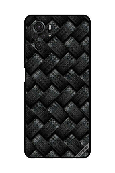 Covernex غطاء حماية لهاتف شاومي ريدمي نوت 10 إس 4 جي بنمط خطوط داكنة