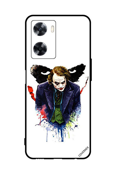 Covernex غطاء حماية لهاتف Oppo A77 4G - مشبك فني مزين برسومات الجوكر