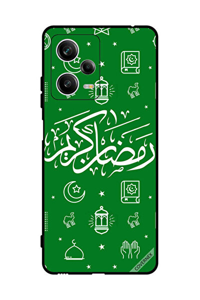Covernex غطاء حماية لهاتف شاومي ريدمي نوت 12 برو - رمضان كريم - أخضر