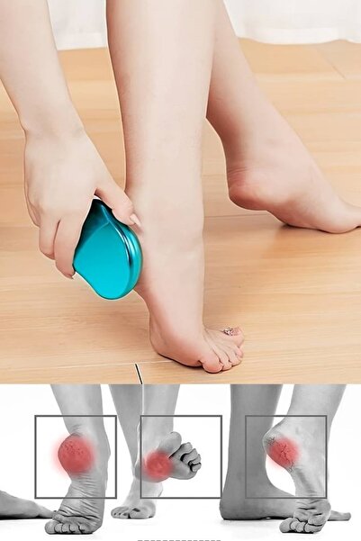 bloomplus Kristal Ölü Deri Sökücü ve Ayak Bakım Ürünü Kırılmaz Ayak Topuk Törpü Ponza Taşı Törpü